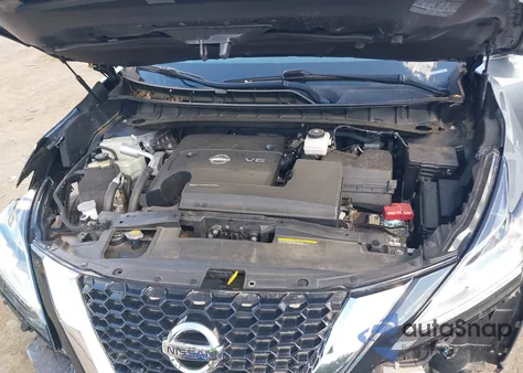 2020 Nissan Murano S Intelligent Awd из США, поврежденный, VIN 5N1AZ2AS3LN158115